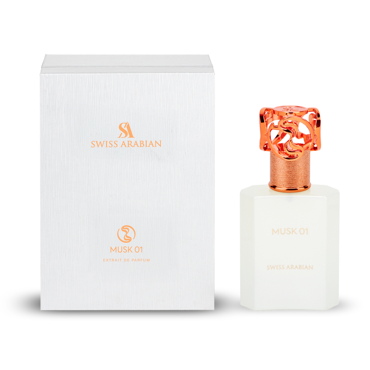 Musk 01 by Swiss Arabian 50ml Spray - Free Express Shipping SEALED