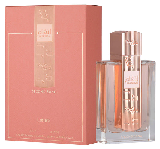 LATTAFA Angham Second Song Eau De Parfum 100Ml – Unisex Oriental Vanilla Fragrance, Long