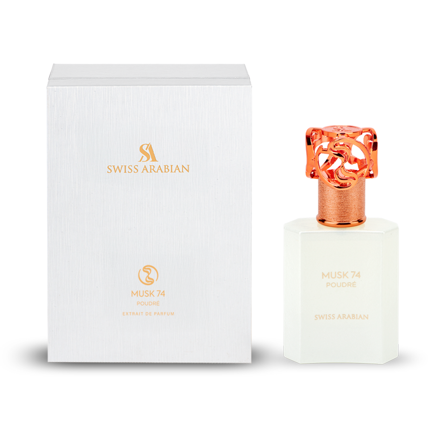 Musk 74 Poudré by Swiss Arabian 50ml Spray - Free Express Shipping SEALED