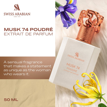 Swiss Arabian Musk 74 Poudre Eau de Parfum Spray 50ml Women