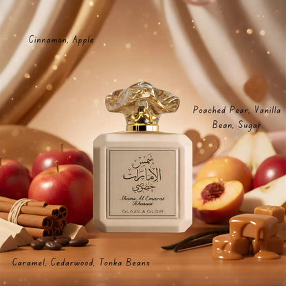 Shams Al Emarat Khususi Glaze & Glow Eau de Parfum 3.4oz 100ml Unisex