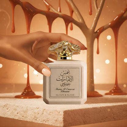 Shams Al Emarat Khususi Glaze & Glow Eau de Parfum 3.4oz 100ml Unisex