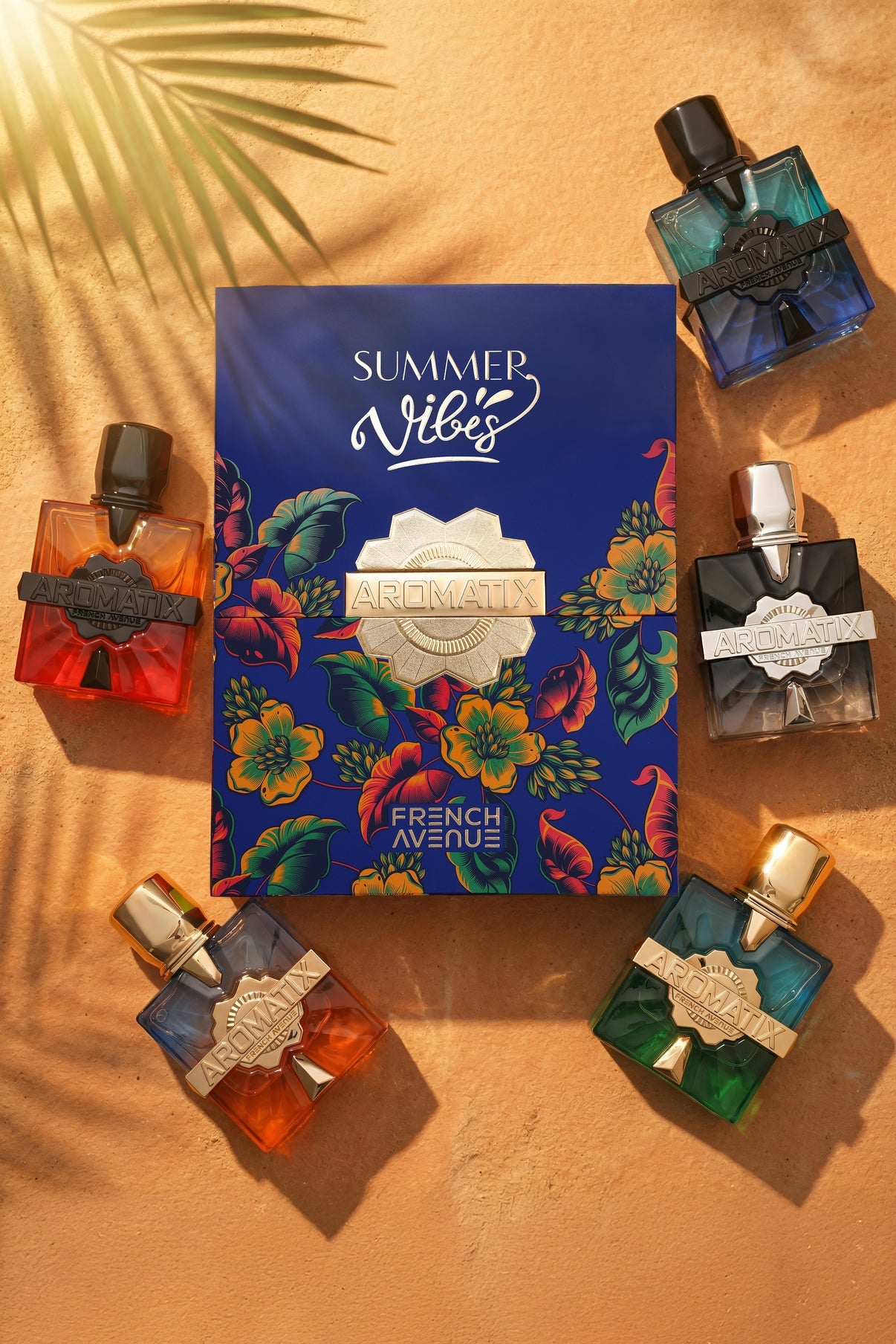 Aromatix Summer Vibe COLLECTION SET BLUE 5 X 1 Oz 30 Ml