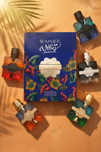 French Avenue Aromatix Summer Vibe Collection (Blue) Extrait de Parfum 5x30ml Unisex - bottle photo 3 of 3