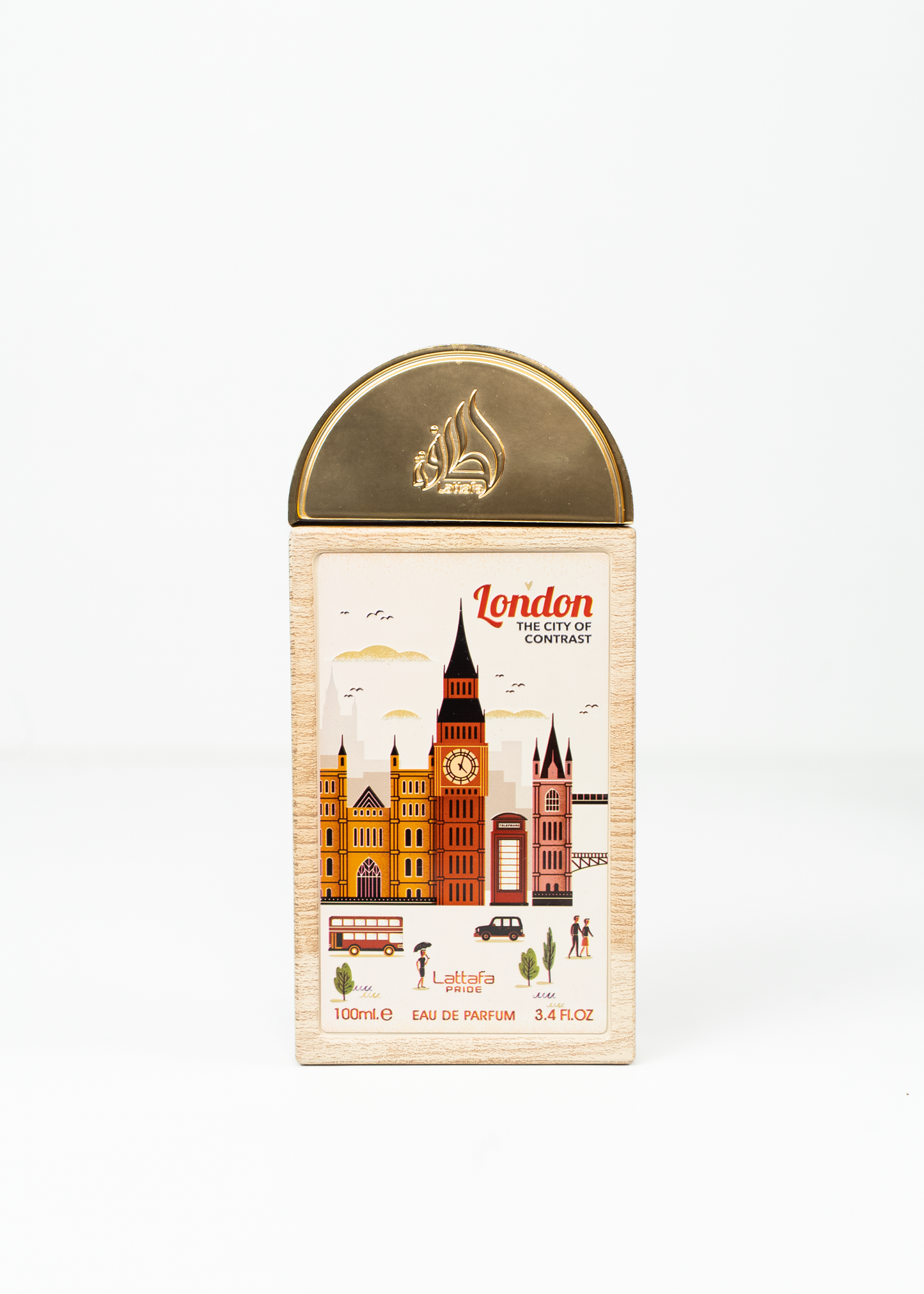 Lattafa London The City of Contrast Eau de Parfum 100mL Spray