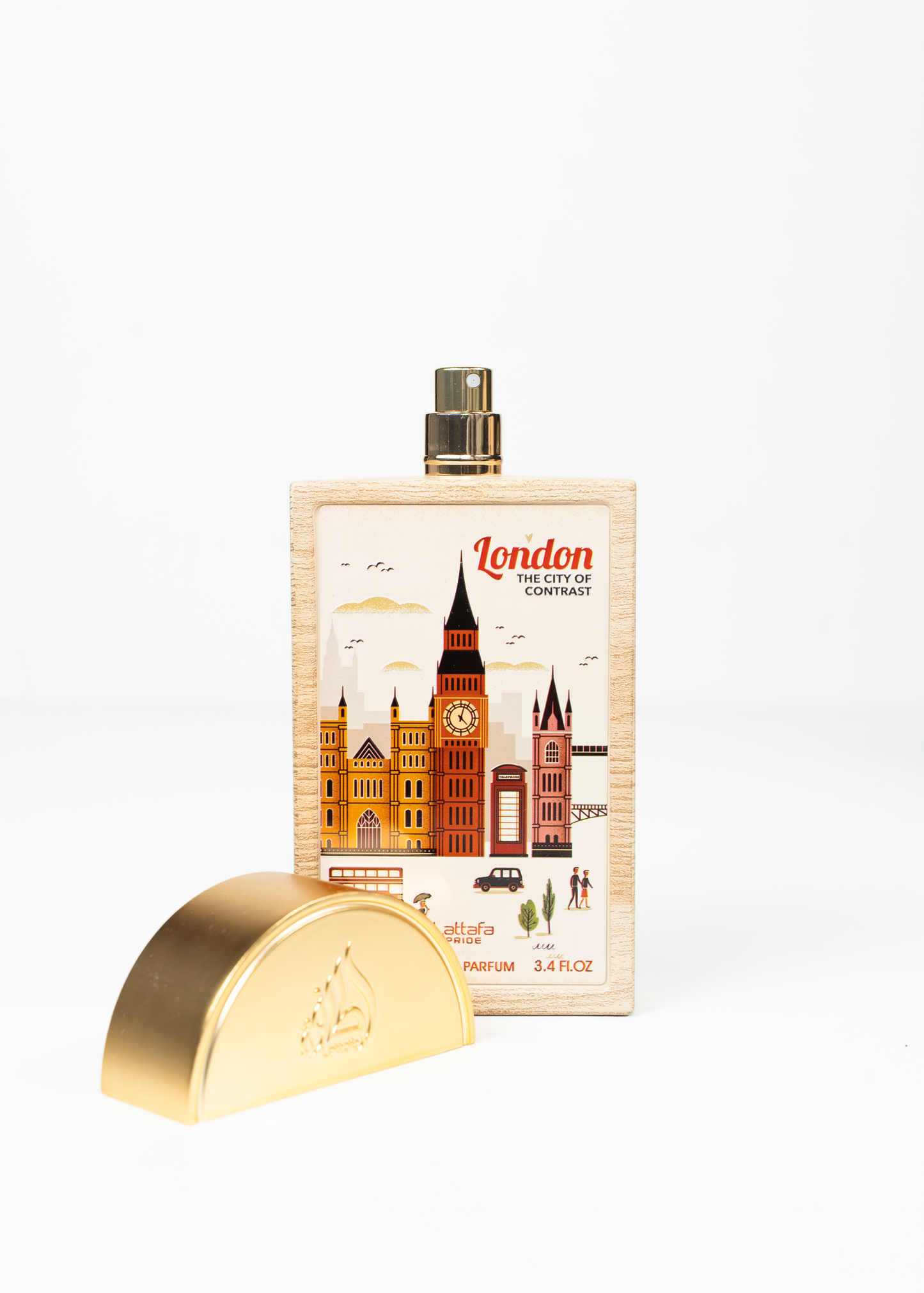 Lattafa London The City of Contrast Eau de Parfum 100mL Spray