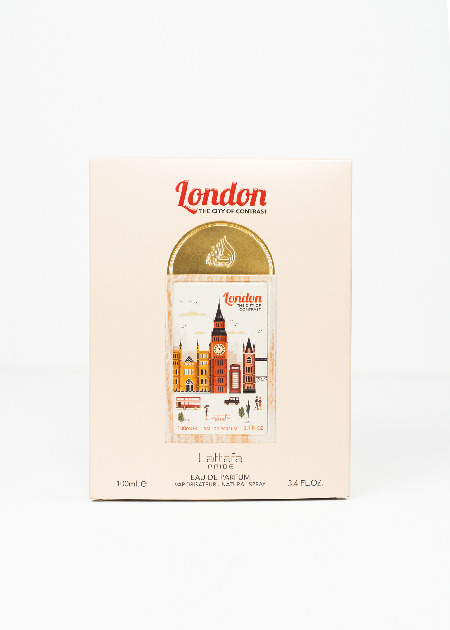 Lattafa London The City of Contrast Eau de Parfum 100mL Spray