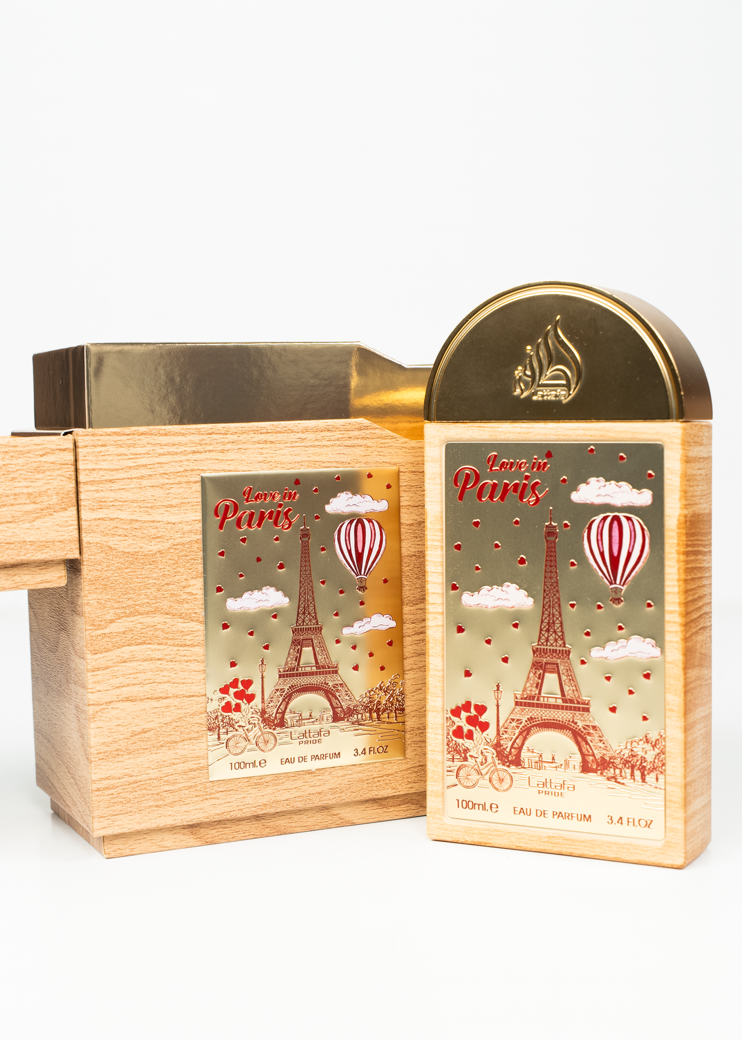 Lattafa Love in Paris Eau de Parfum Spray 100 ml 3.4 fl oz Regular Size