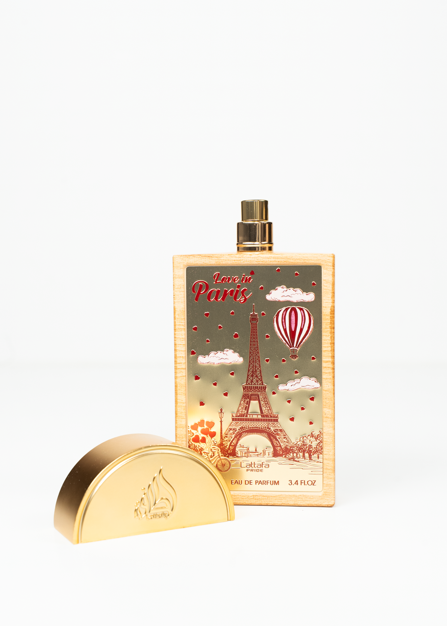 Lattafa Love in Paris Eau de Parfum Spray 100 ml 3.4 fl oz Regular Size