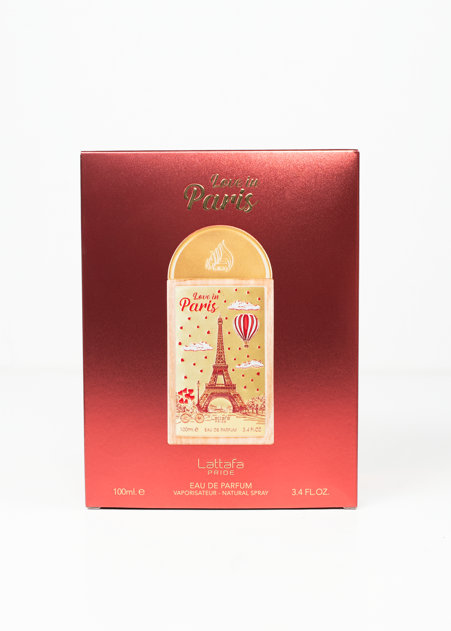 Lattafa Love in Paris Eau de Parfum Spray 100 ml 3.4 fl oz Regular Size
