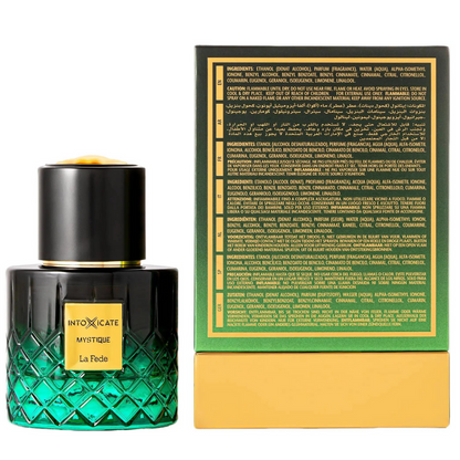 Khadlaj La Fede Intoxicate Mystique Extrait de Parfum 3.4oz/100ml Men - bottle photo 3 of 3