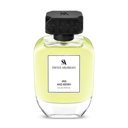 Swiss Arabian Iris & Berry Eau de Parfum 3.4oz bottle