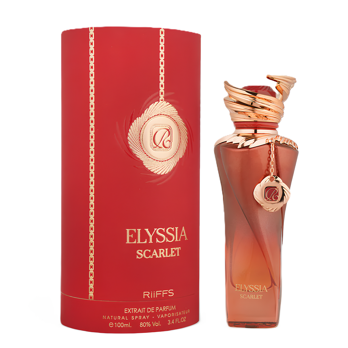 ELYSSIA SCARLET by RiiFFS Eau De Parfum 3.4oz 100ml ORIGINAL - NEW