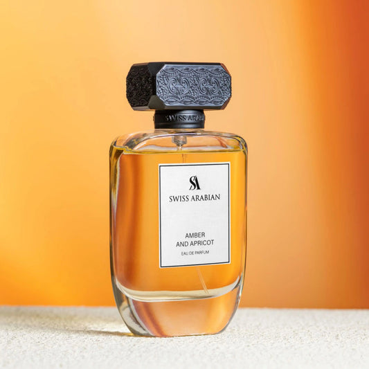 AMBER AND APRICOT SWISS ARABIAN 
EAU DE PARFUM - For Her - 100ML 3.4 OZ