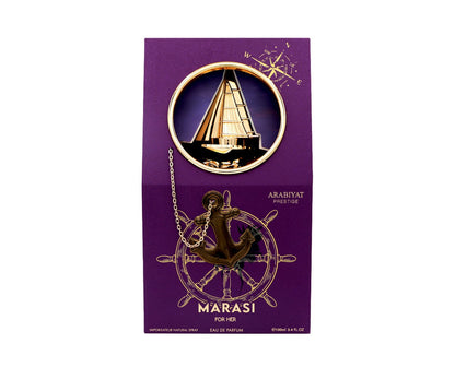 Arabiyat Prestige Marasi For Her Eau de Parfum 3.4oz bottle and box