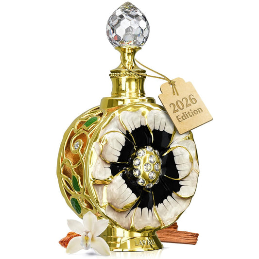 Swiss Arabian Layali Noir by Swiss Arabian Concentrated Perfume Oil 0.5 oz