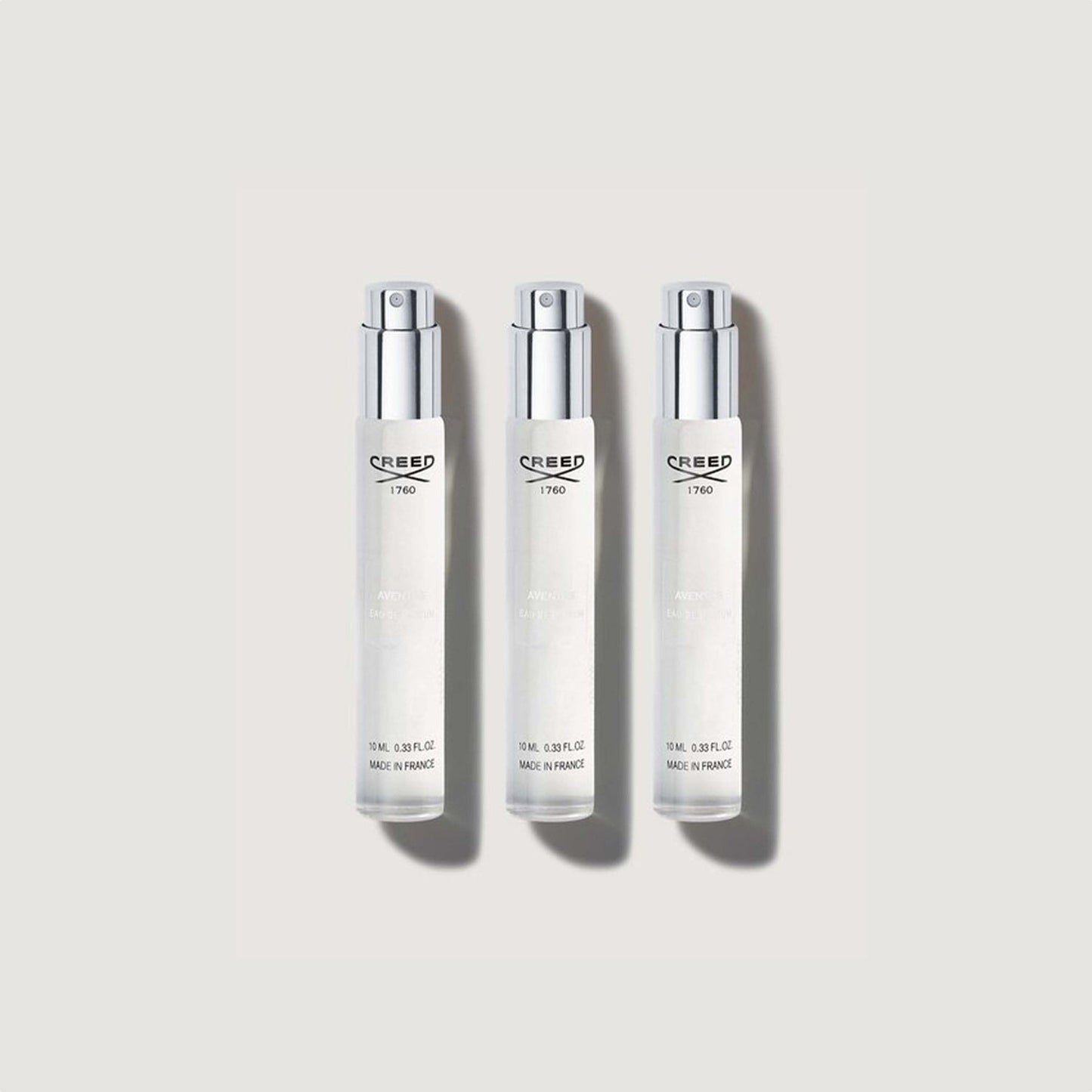 CREED AVENTUS Men Eau de Parfum (3 x 10ml) 3 Refillable Pocket Sprays ORIGINAL