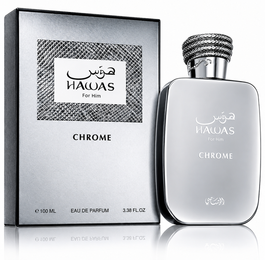 HAWAS CHROME EDP 3.38FL.OZ|100ML