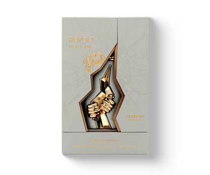 Arabiyat Prestige Revolt Uprising Eau de Parfum 3.4oz/100ml Unisex bottle