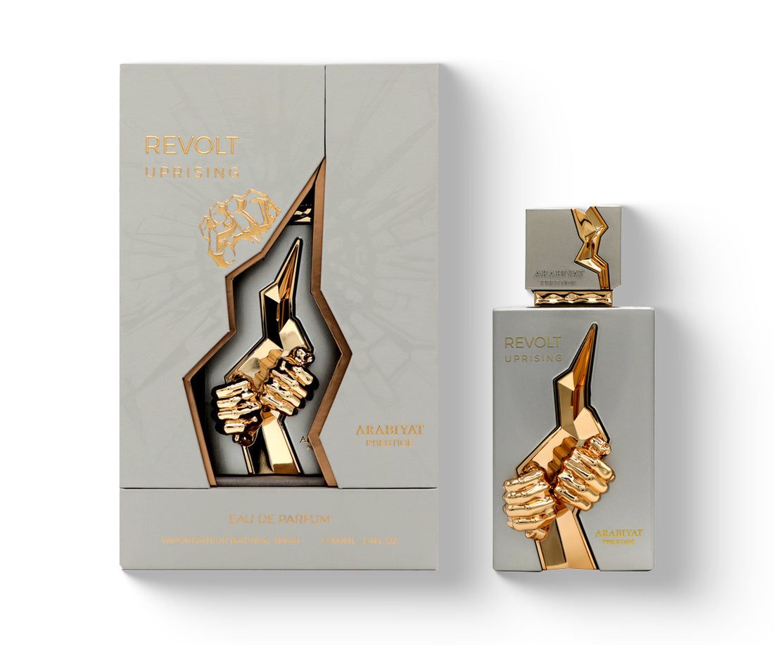 Revolt Uprising Eau De Parfum Unisex By Arabiyat Prestige - 100 ML | 3.4 Oz