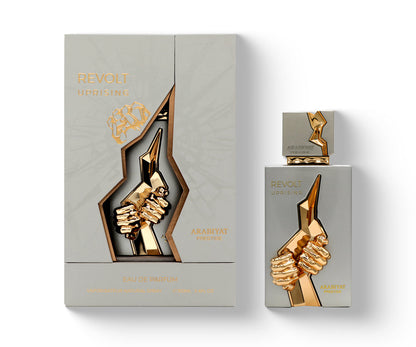 Arabiyat Prestige Revolt Uprising Eau de Parfum 3.4oz/100ml Unisex bottle