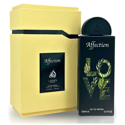 Lattafa Pride Affection Eau de Parfum 3.4oz bottle front view, Unisex