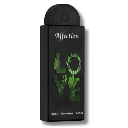 Lattafa Pride Affection Eau de Parfum 3.4oz bottle side view, Unisex