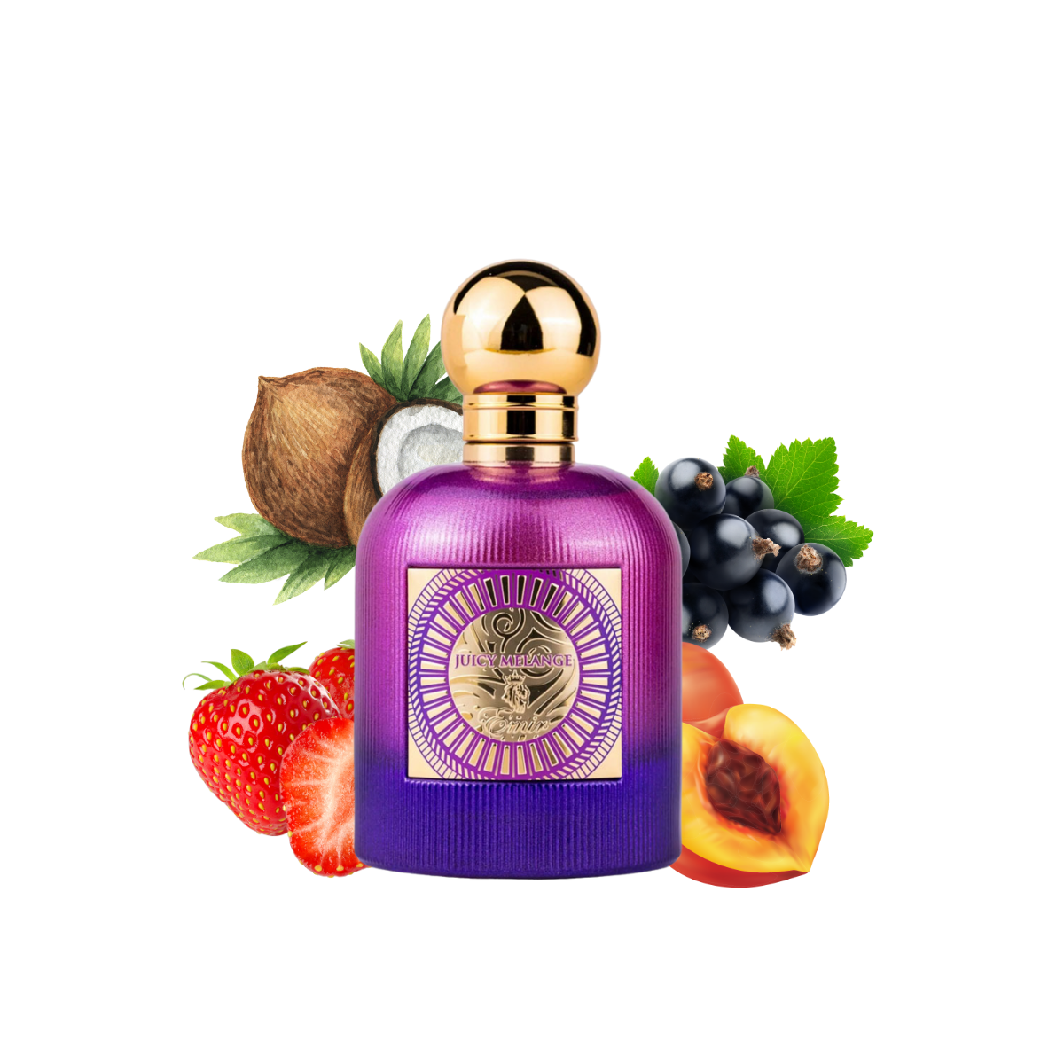 PARIS CORNER Juicy Melange Eau de Parfum for Unisex 3.4 fl OZ