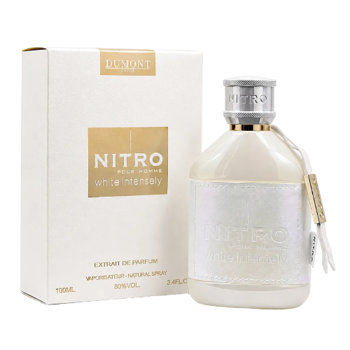 Nitro White Intensely by Dumont Extrait De Parfum 3.4 oz