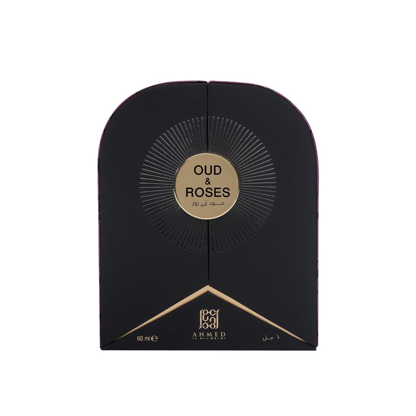 Oud and Roses Ahmed Al Maghribi 60mL 2 Oz Perfume Spray Extrait De Parfum