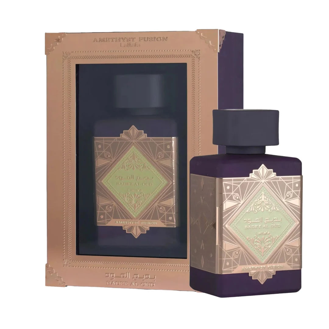 Bade'e Al Oud Amethyst Fusion Eau De Parfum 3.4 Oz 100ml by Lattafa