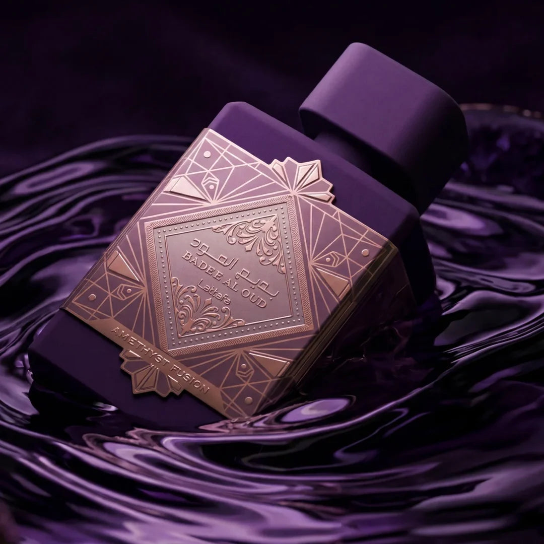 Bade'e Al Oud Amethyst Fusion Eau De Parfum 3.4 Oz 100ml by Lattafa