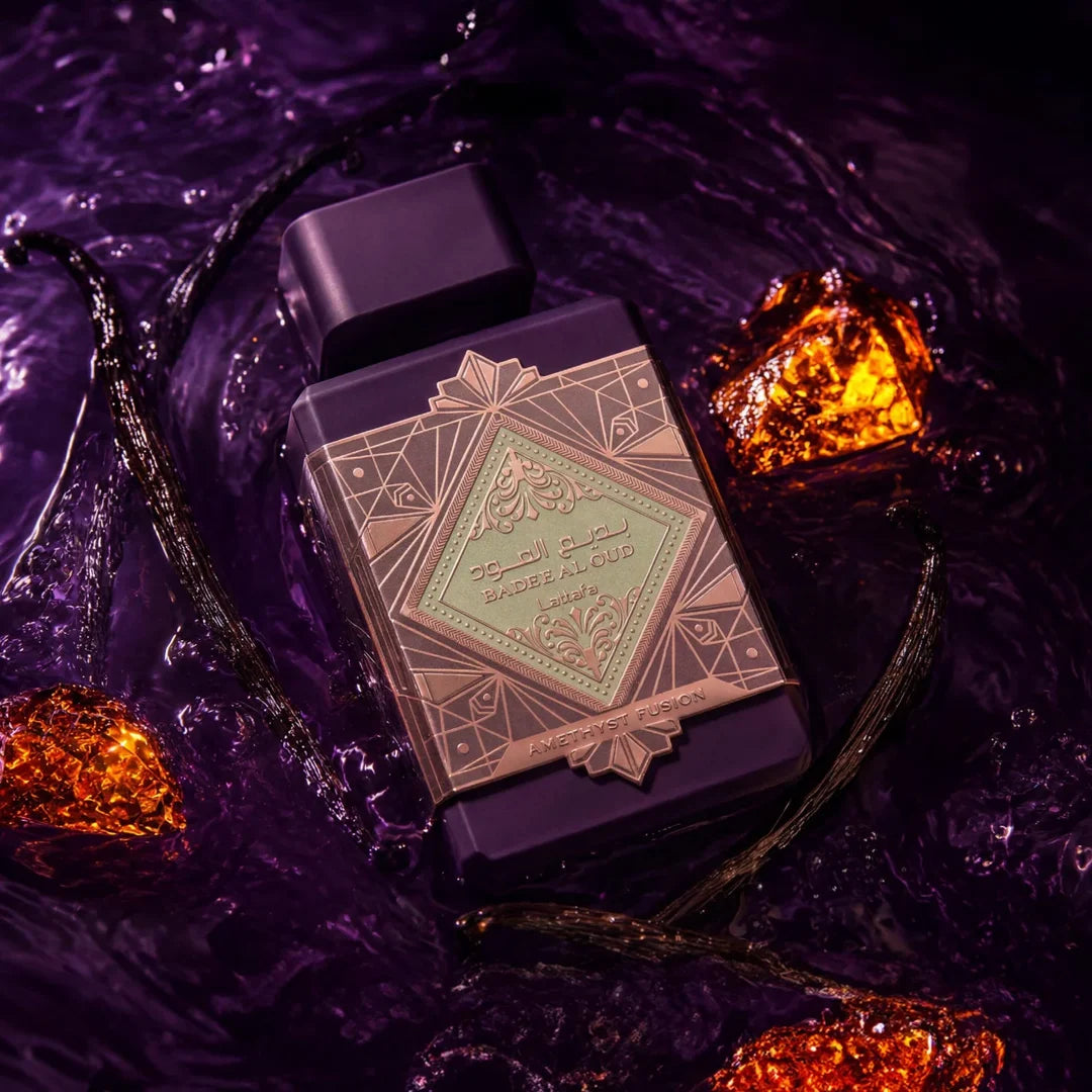 Bade'e Al Oud Amethyst Fusion Eau De Parfum 3.4 Oz 100ml by Lattafa