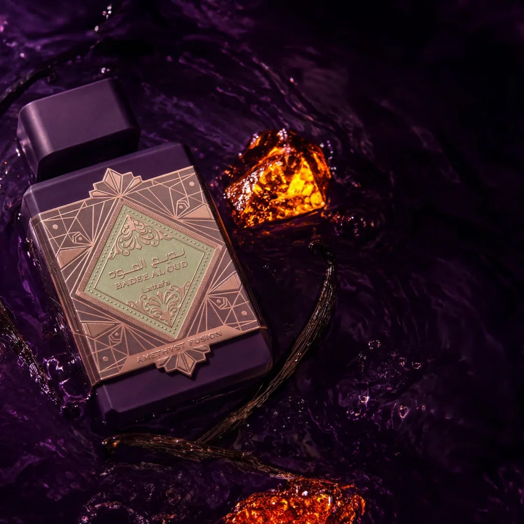 Bade'e Al Oud Amethyst Fusion Eau De Parfum 3.4 Oz 100ml by Lattafa