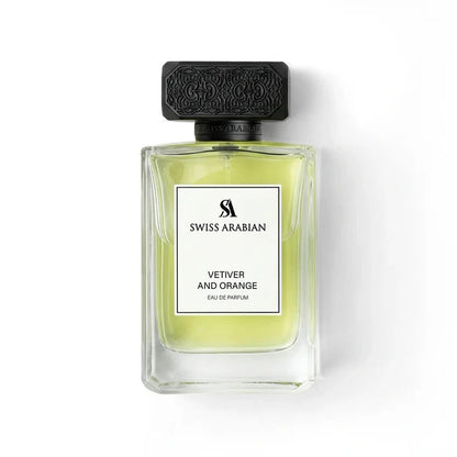 Swiss Arabian Vetiver & Orange Eau de Parfum 100ml bottle