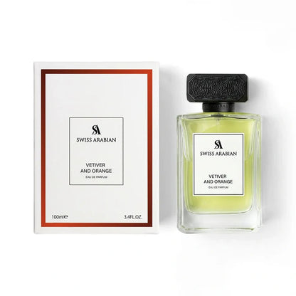 Swiss Arabian Vetiver & Orange Eau de Parfum 100ml bottle