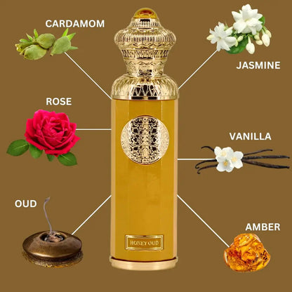 Surrati Honey Oud Eau de Parfum 140ml/4.7oz box and bottle