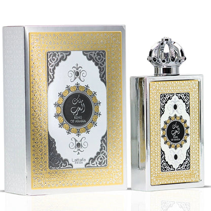Lattafa King of Arabia Eau de Parfum 3.4oz/100ml bottle for men