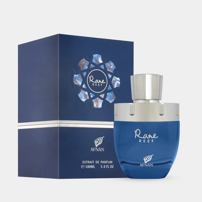 Afnan Rare Reef Extrait de Parfum 3.4oz/100ml box and bottle