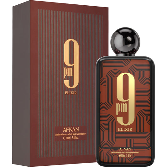 AFNAN
Unisex 9PM Elixir Extrait de Parfum Spray 3.4 oz Fragrances