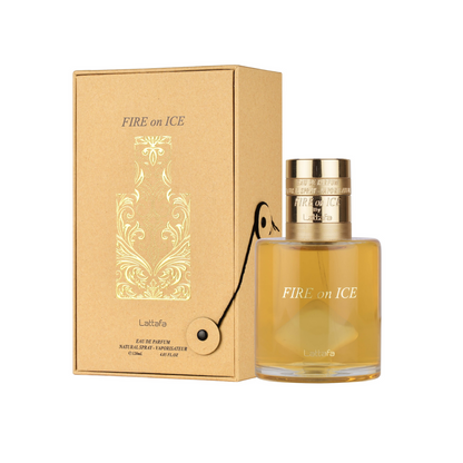 Fire On Ice Eau de Parfum by Lattafa, 100ml, unisex - bottle