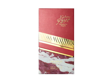 Arabiyat Prestige Gelato Raspberry Ripple Eau de Parfum, 100ml, for women - box