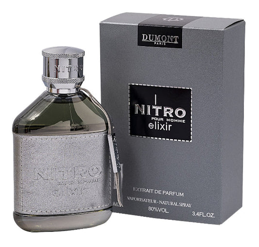 DUMONT NITRO ELIXIR POUR HOMME EXTRAIT DE PARFUM 3.4 OZ /100 ML