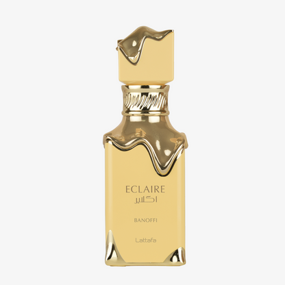 Lattafa Eclaire Banoffi EDP 100ml fragrance bottle