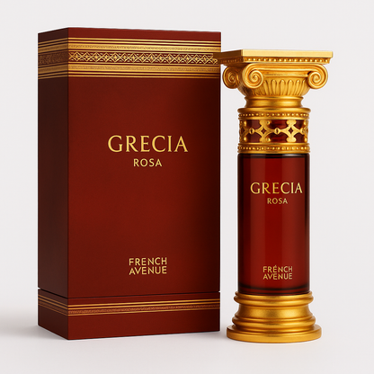 French Avenue Grecia Rosa Eau de Parfum 3.4oz (100ml) box