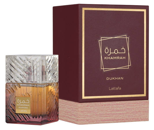 Khamrah Dukhan by Lattafa 100ml Spray FAST SHIPPING 🇺🇸
