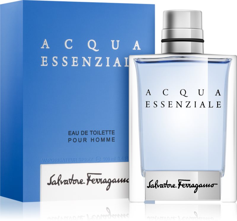 Salvatore Ferragamo Acqua Essenziale Eau de Toilette 100ml bottle and box