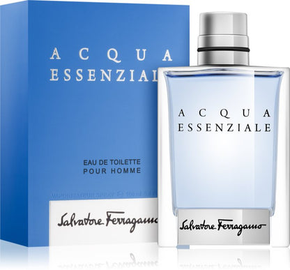 Salvatore Ferragamo Acqua Essenziale Eau de Toilette 100ml bottle and box