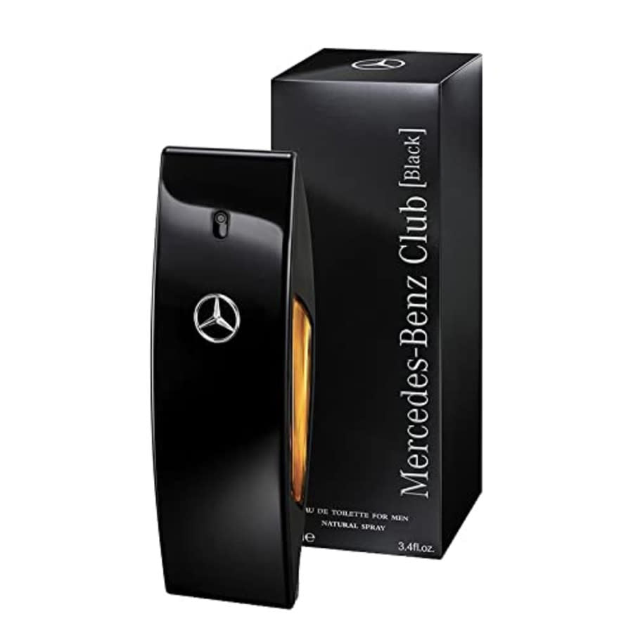 Mercedes-Benz Club Black Eau de Toilette 3.4 oz / 100 ml bottle and box